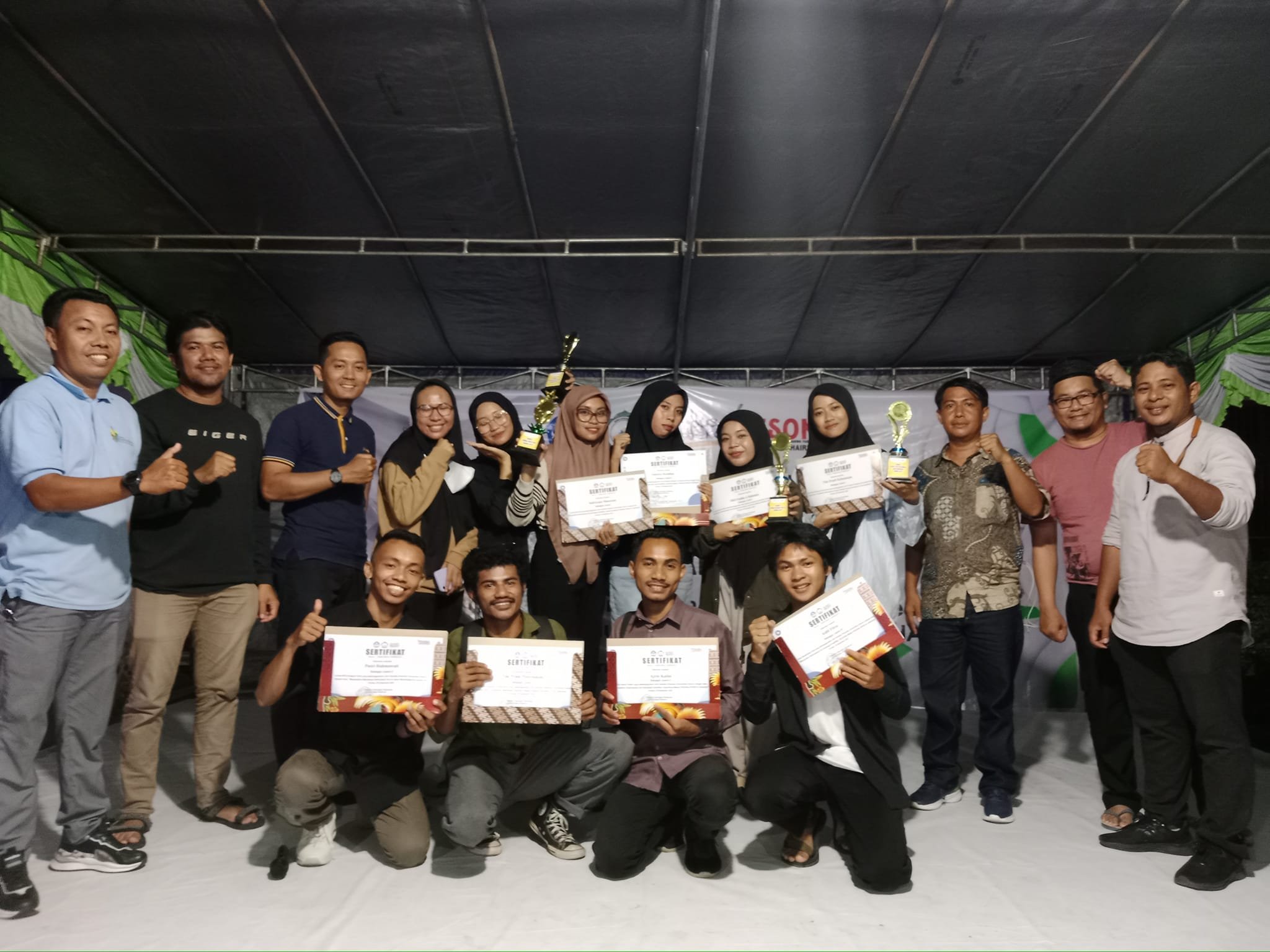 Kemeriahan Pekan Seni dan Olahraga Mahasiswa Fakultas Pertanian Universitas Khairun