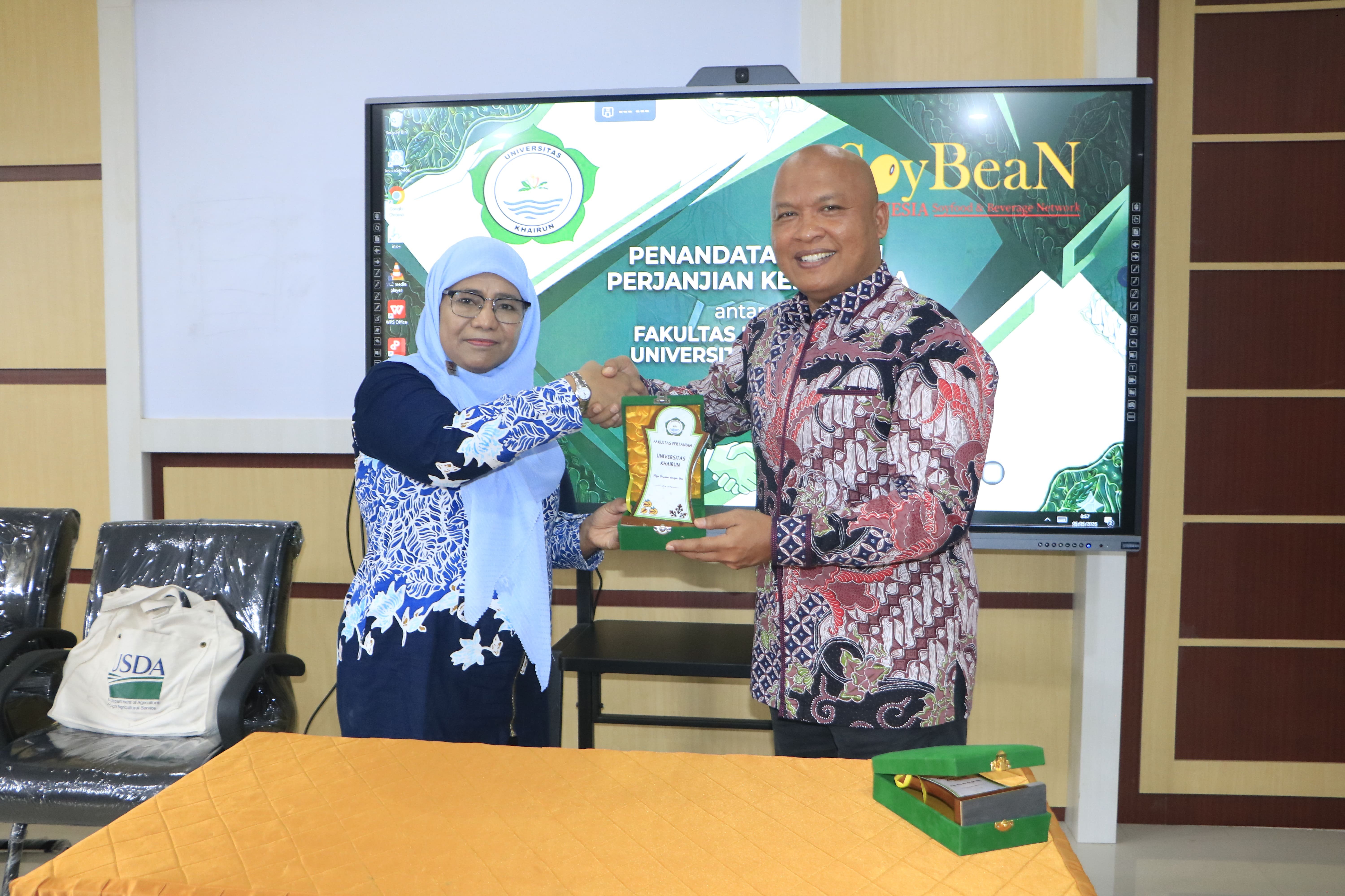 Faperta Teken Kerja Sama dengan Soybean Indonesia dan Forum Tempe Indonesia, Hadirkan Kuliah Tamu Inspiratif