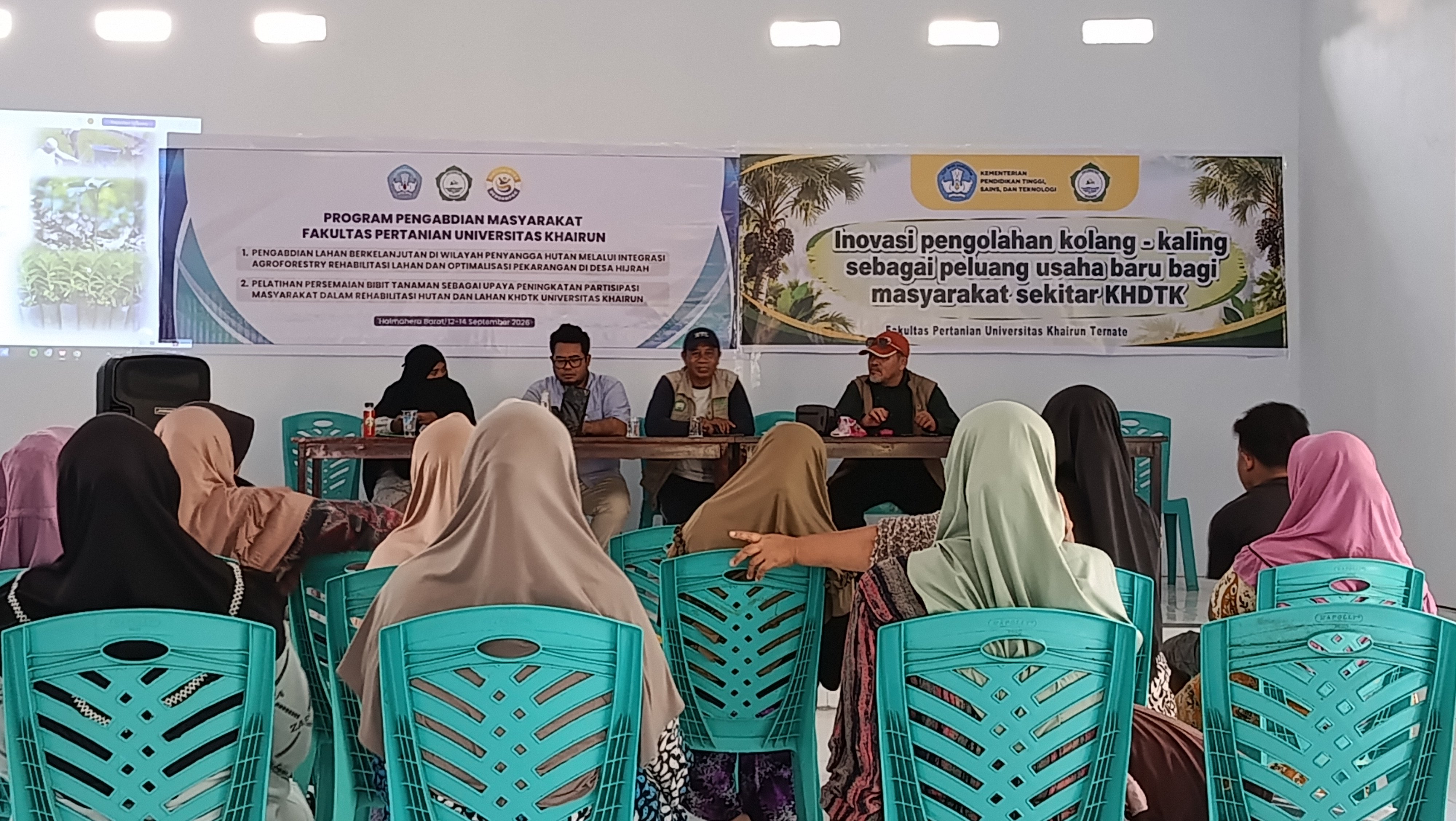 Fakultas Pertanian Unkhair Dorong Partisipasi Masyarakat dalam Rehabilitasi Hutan